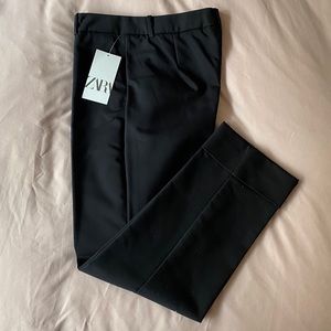 ZARA - ankle black chinos